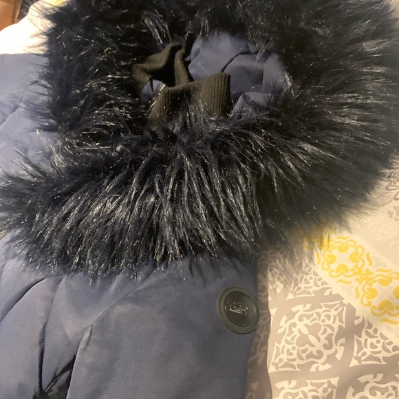 Long hooded oxford parka - Picture 6 of 8